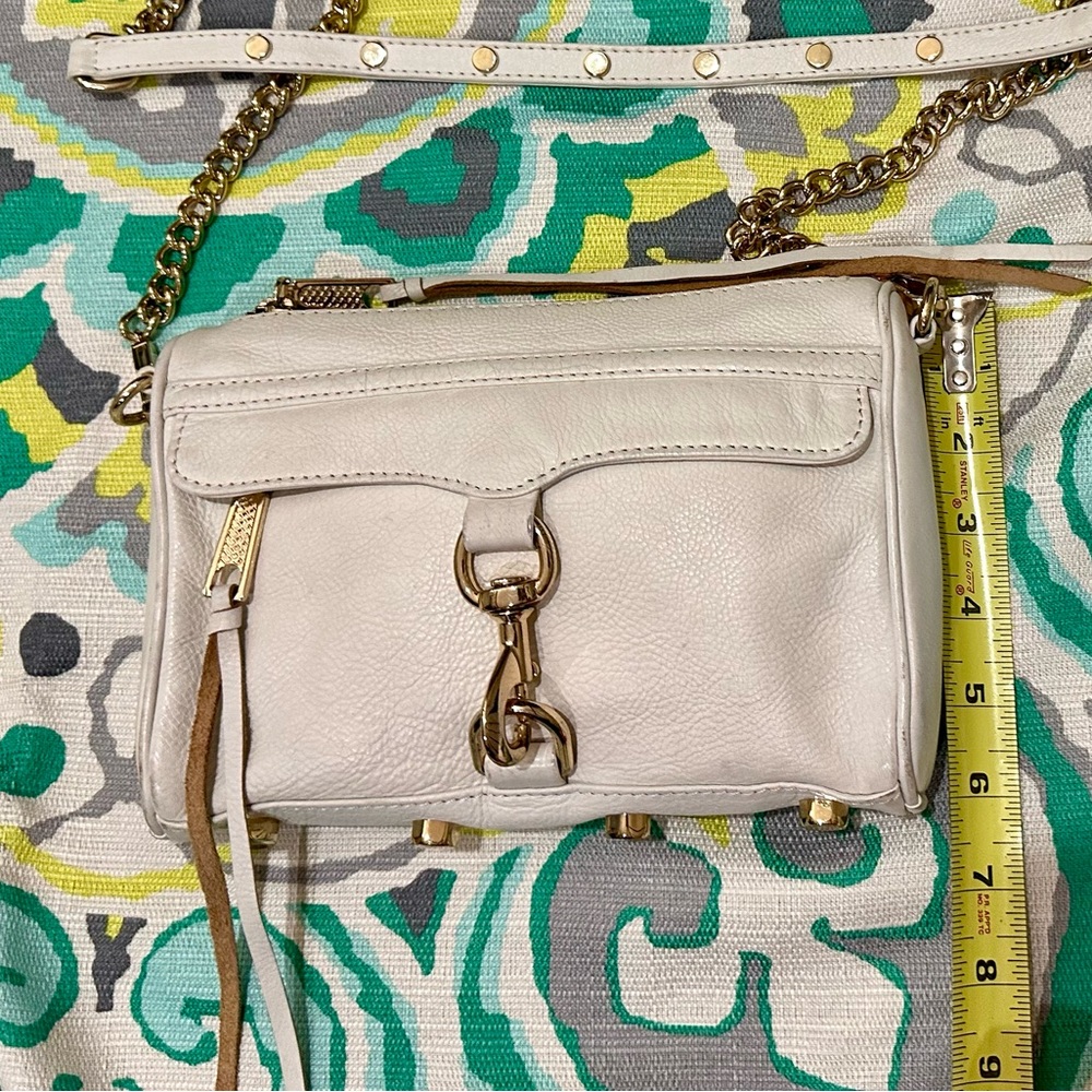 Rebecca Minkoff white leather shoulder or crossbody